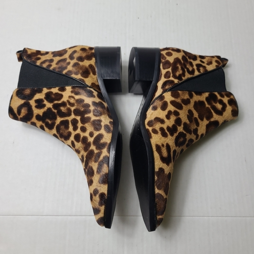 NEW MARC FISHER LTD yalely cow hair ankle booties - Picture 3 of 7